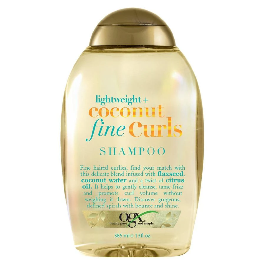 商品OGX|Coconut Fine Curls Shampoo,价格¥66,第1张图片