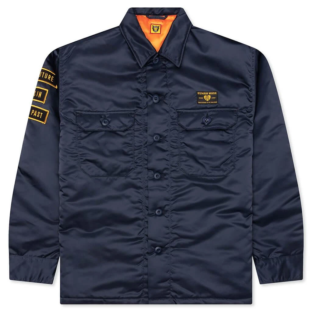 商品Human Made|Padded CPO Shirt - Navy,价格¥3826,第1张图片