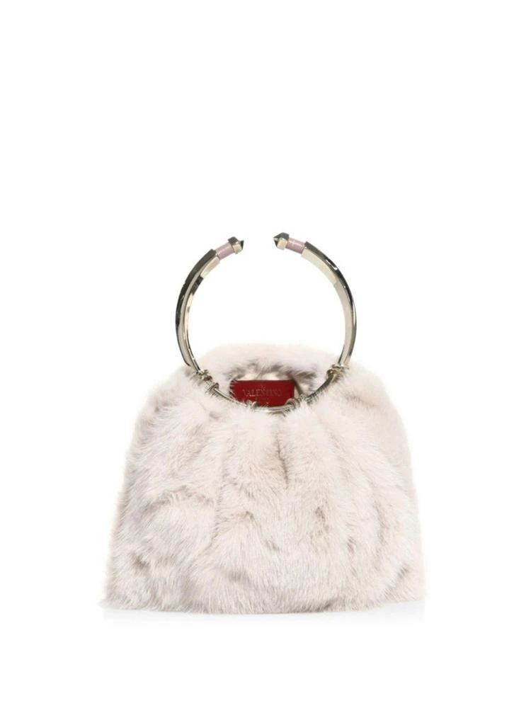 商品Valentino|Bebop Mink Fur Loop Clutch,价格¥15960,第1张图片