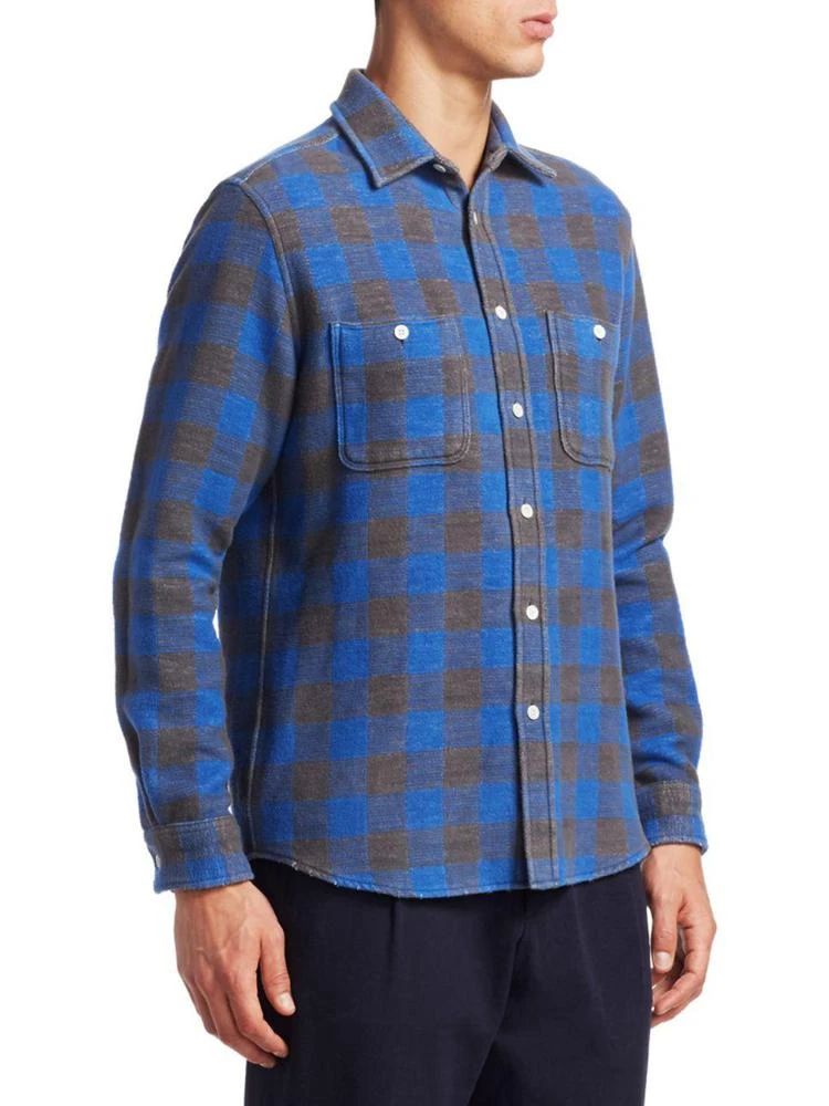 商品Kent & Curwen|Mollison Check Button-Down Shirt,价格¥719,第3张图片详细描述