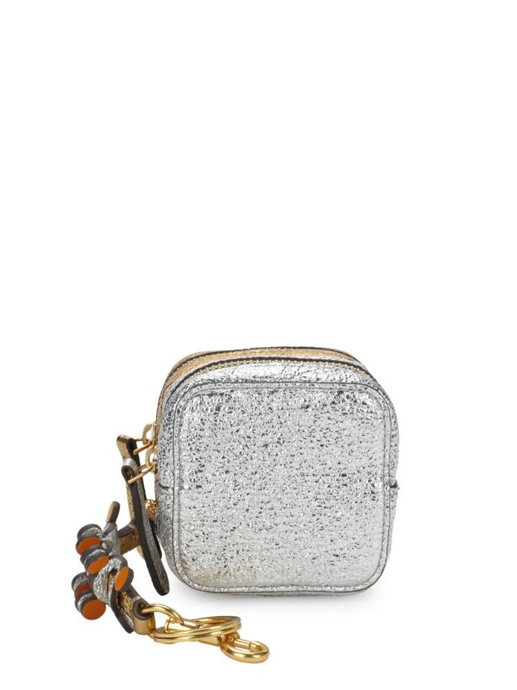 商品Anya Hindmarch|Metallic Double Zip Coin Purse,价格¥849,第1张图片
