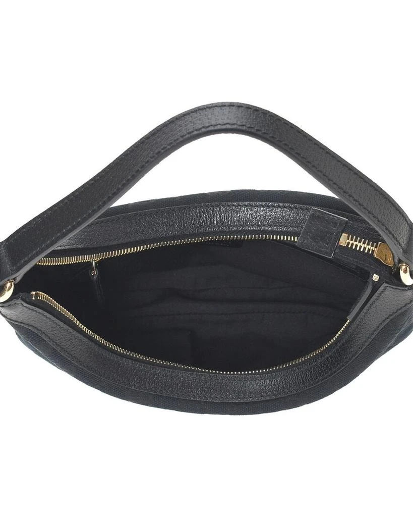 商品[二手商品] Gucci|Gucci Black GG Canvas Charmy Hobo Bag (Authentic Pre-Owned),价格¥4782,第5张图片详细描述