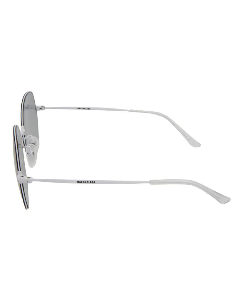 商品Balenciaga|Round-Frame Metal Sunglasses,价格¥839,第5张图片详细描述