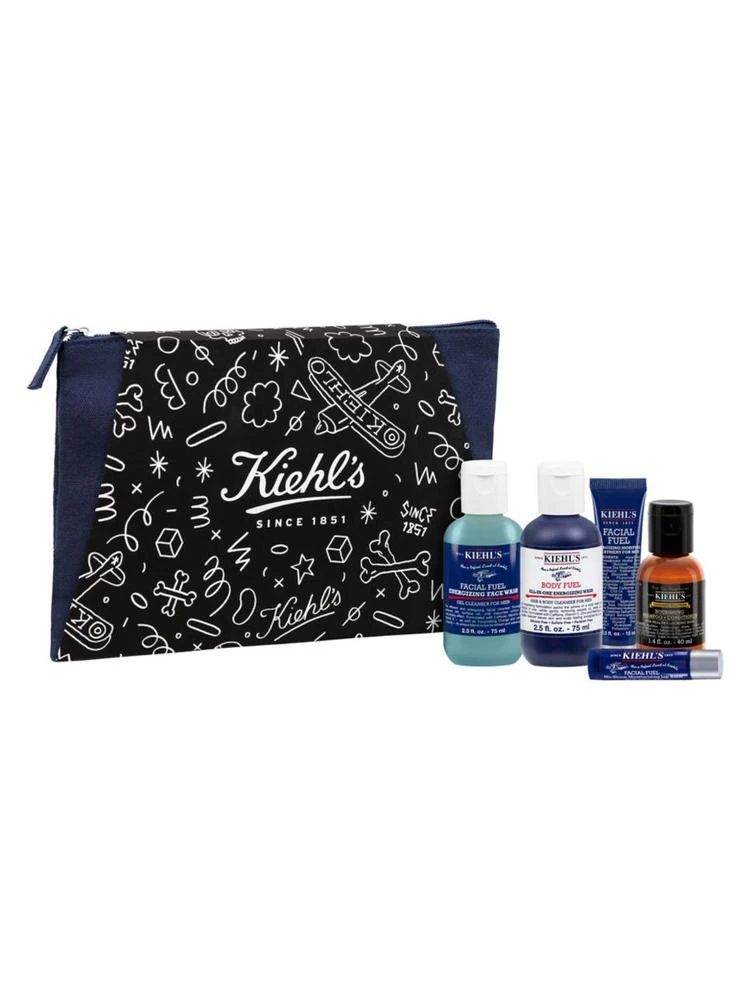 商品Kiehl's|Skincare Essentials Set with Travel Pouch- $39.00 Value,价格¥225,第1张图片