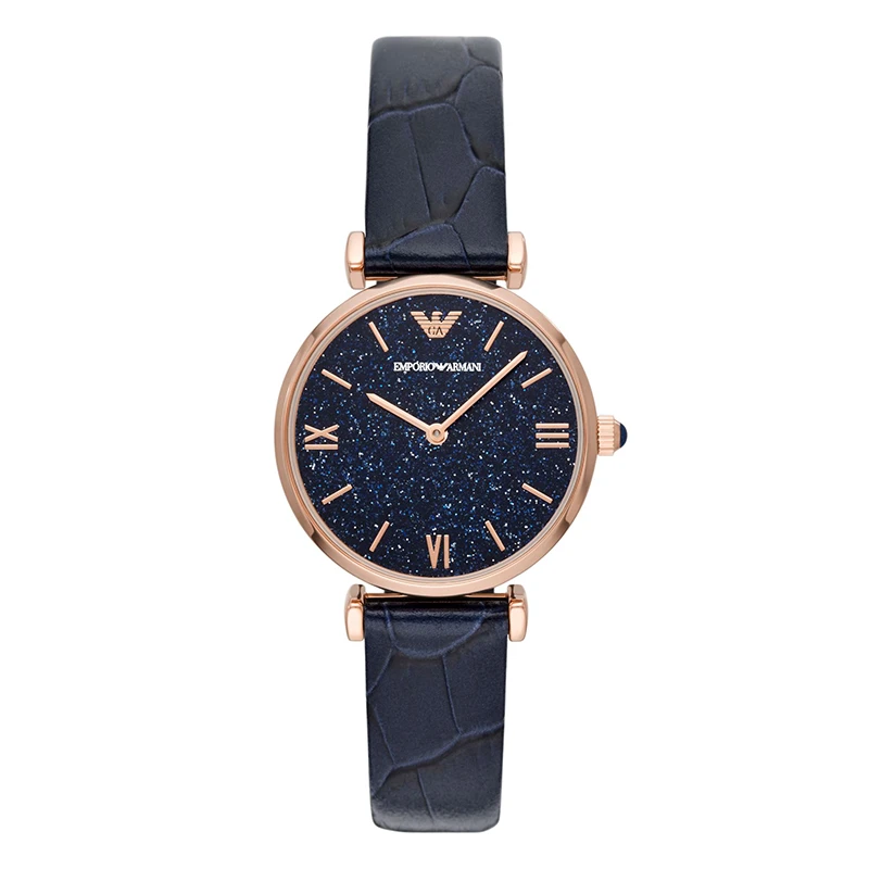 商品Emporio Armani|阿玛尼(Emporio Armani) 皮革表带时尚满天星欧美表石英女士腕表  AR11424,价格¥4139,第1张图片