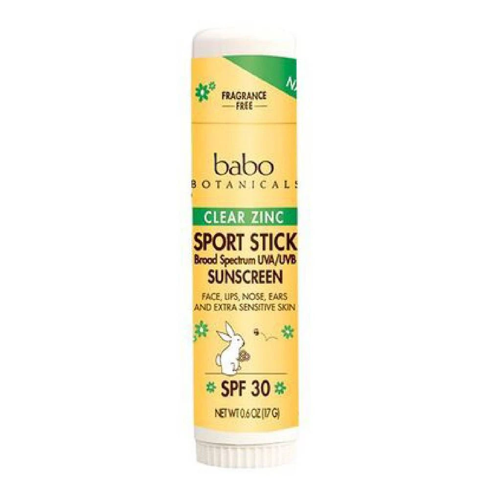 商品Babo Botanicals|婴幼儿全方位运动防晒棒(无香料) SPF 50n SPF 30,价格¥98,第1张图片