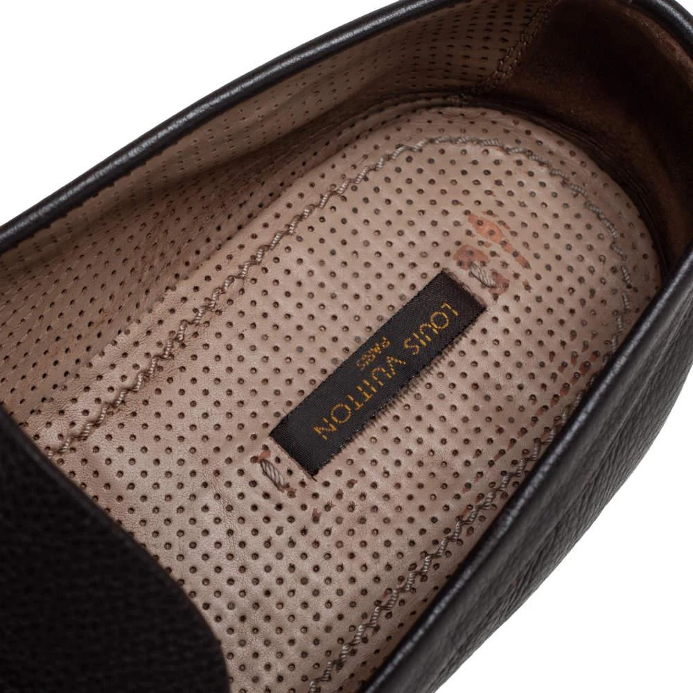 Louis Vuitton Brown Leather Slip On Loafers Size 42 商品