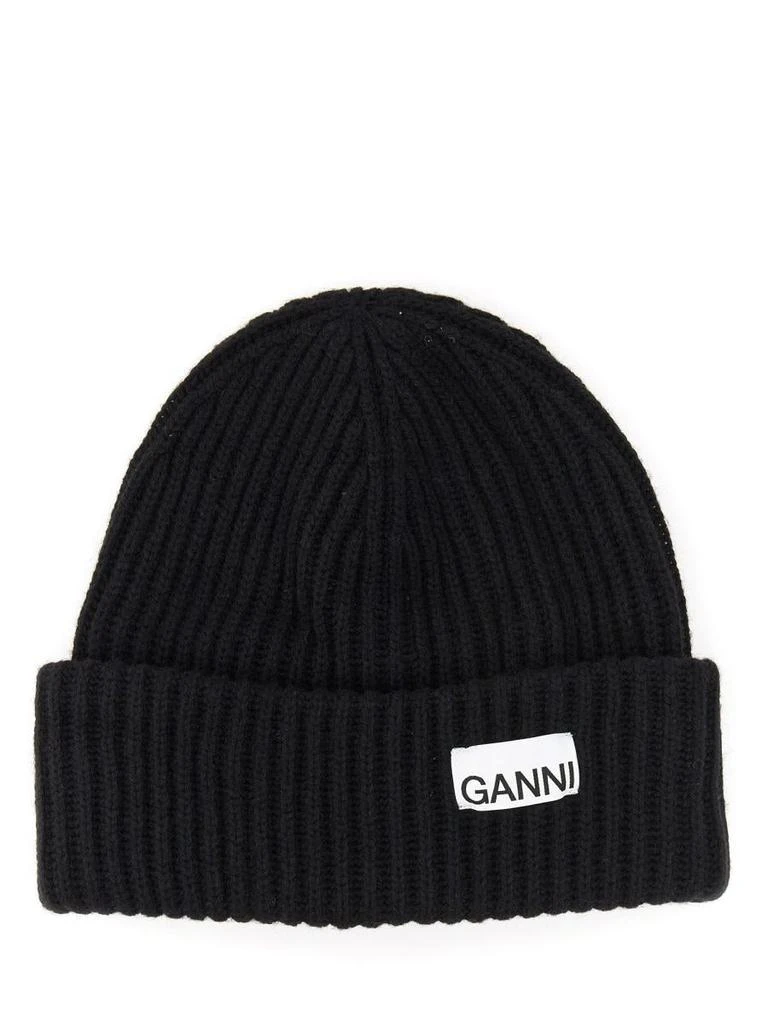 商品Ganni|GANNI BEANIE HAT,价格¥773,第1张图片