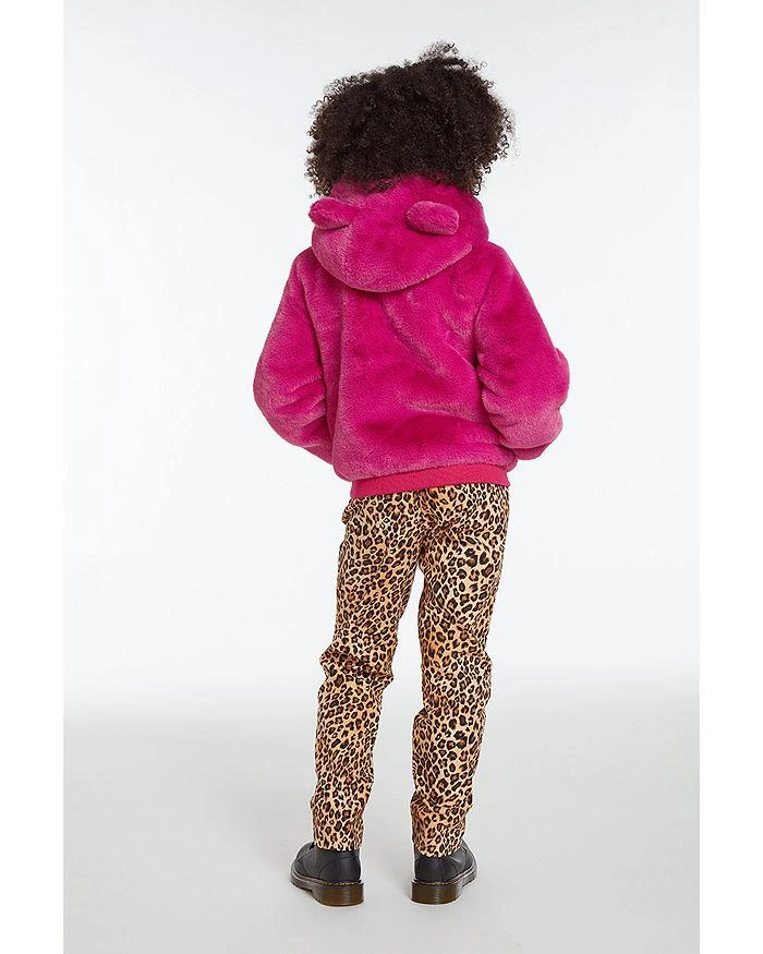 商品Apparis|Unisex Lily Pink Faux Fur Animal Ear Hooded Jacket - Little Kid, Big Kid,价格¥1033,第3张图片详细描述