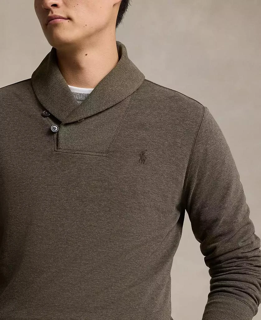 商品Ralph Lauren|男士奢华平纹针织披肩领套头衫,价格¥209,第3张图片详细描述