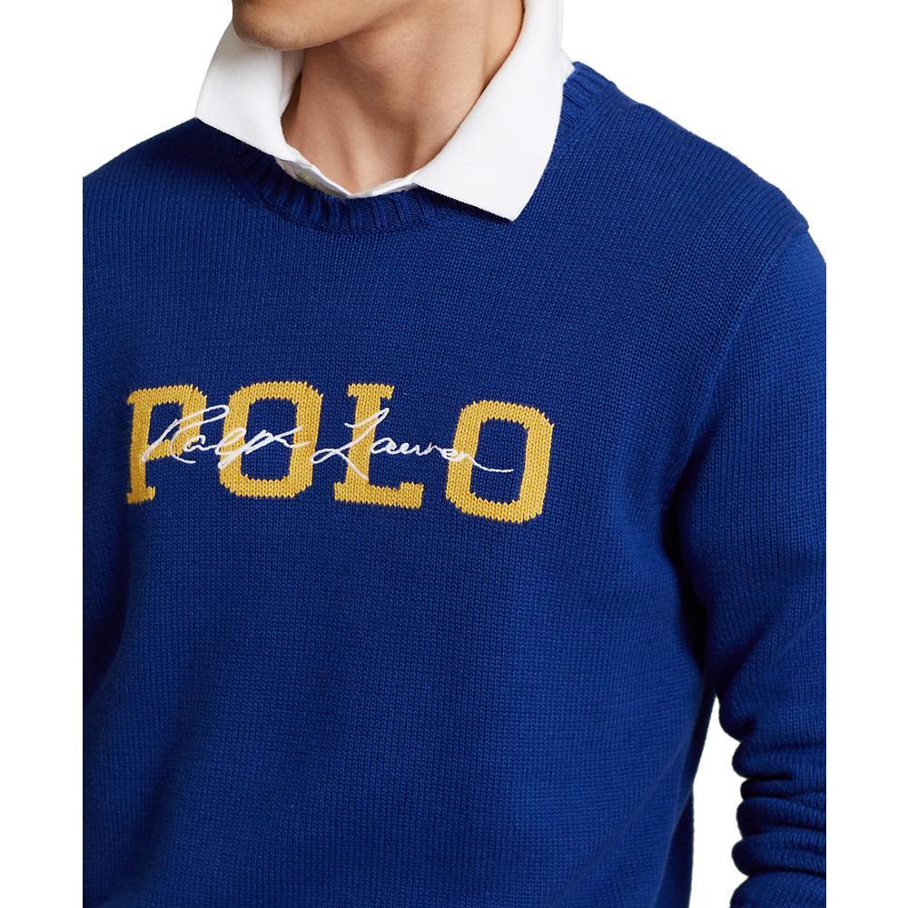 商品Ralph Lauren|Men's Logo Cotton Sweater,价格¥487,第5张图片详细描述