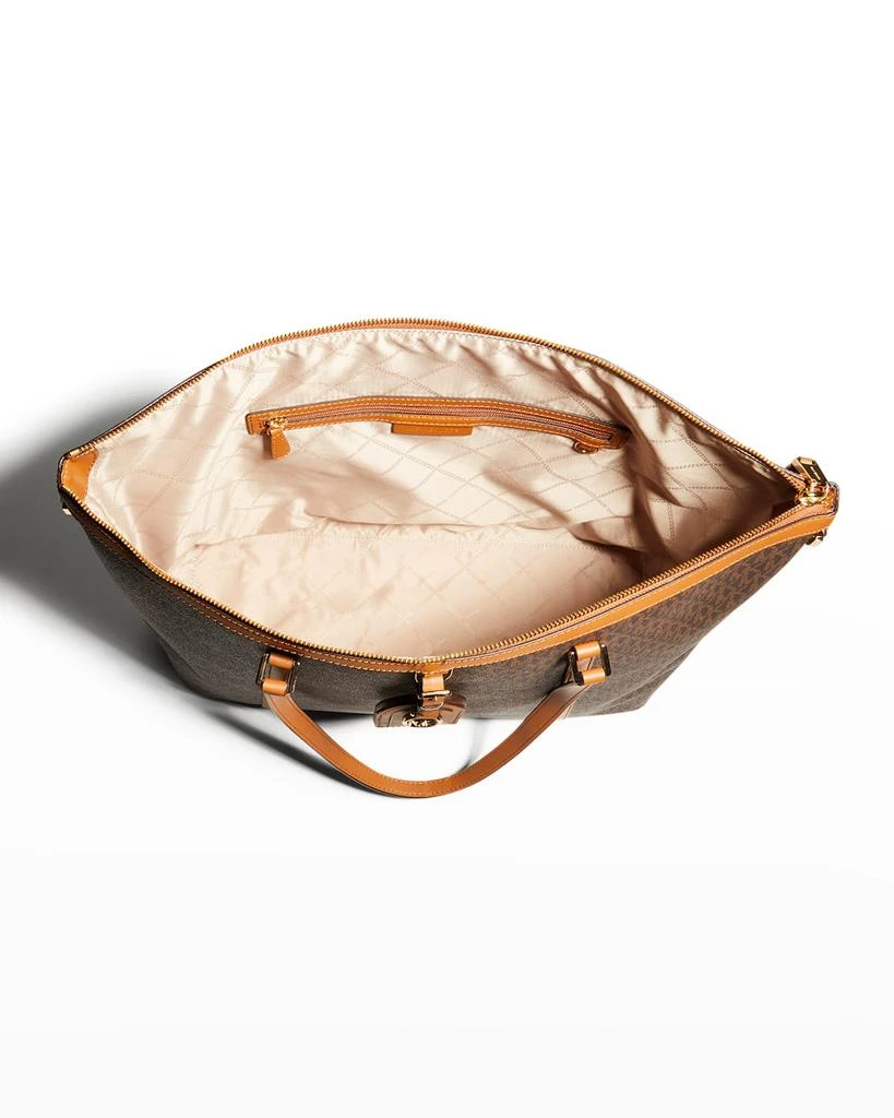 商品Michael Kors|Heritage Large Monogram Travel Tote Bag,价格¥1565,第5张图片详细描述