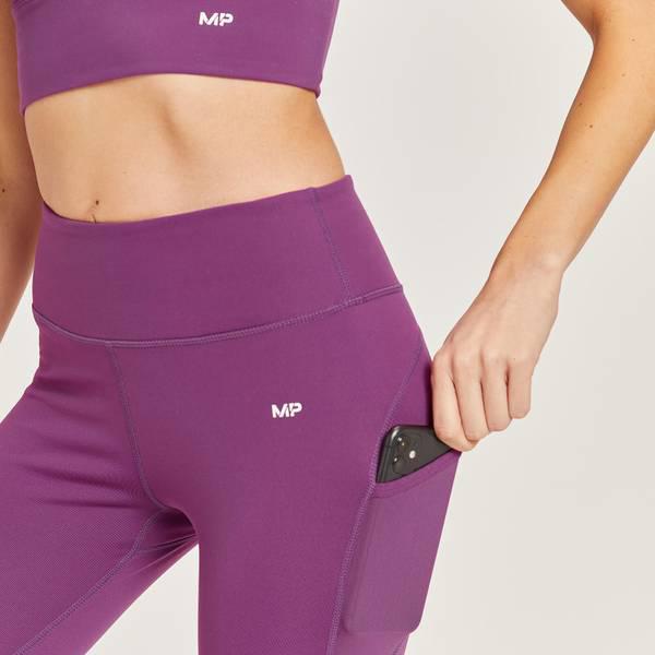 MP Women's Power Mesh Leggings - Purple商品第5张图片规格展示