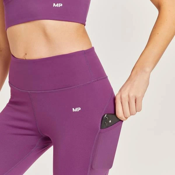 商品Myprotein|MP Women's Power Mesh Leggings - Purple,价格¥263,第5张图片详细描述