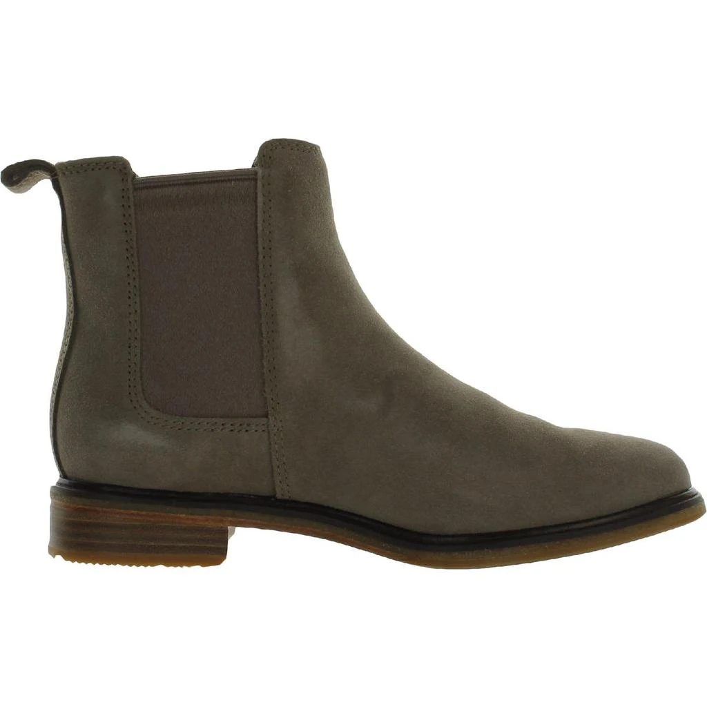 商品Clarks|Clarks Womens Clarkdale Arlo Suede Pull On Chelsea Boots,价格¥321,第3张图片详细描述