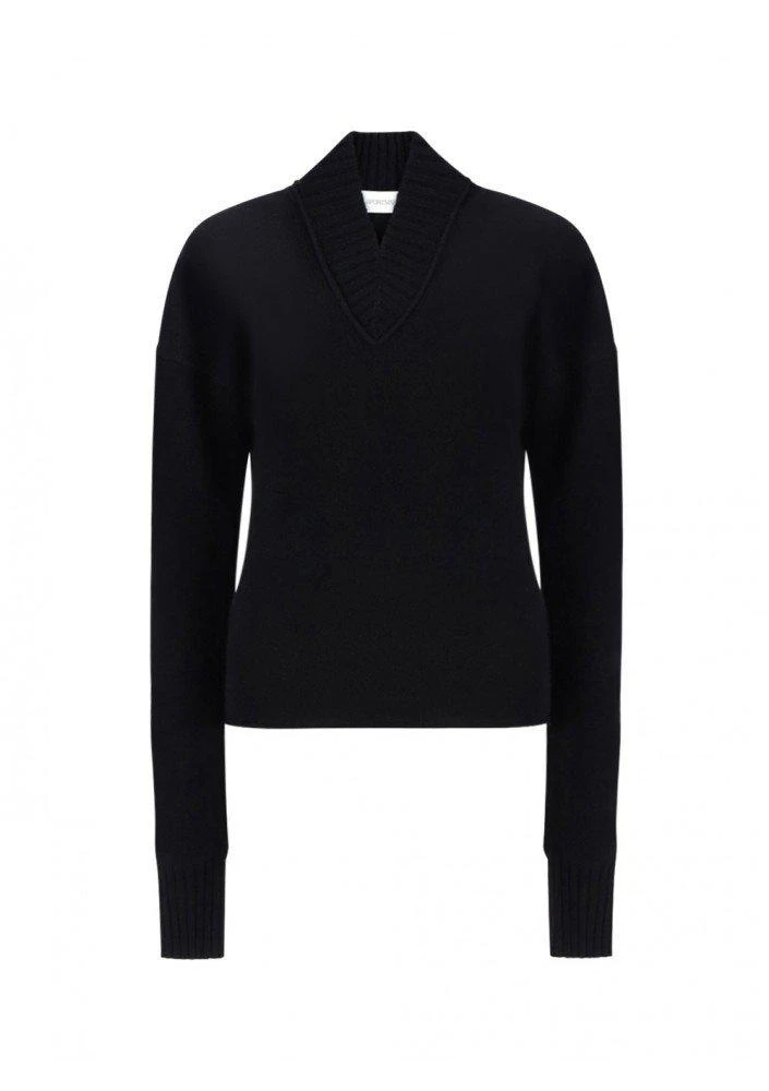 商品Max Mara|Sportmax V-Neck Long Sleeved Jumper,价格¥1699,第1张图片