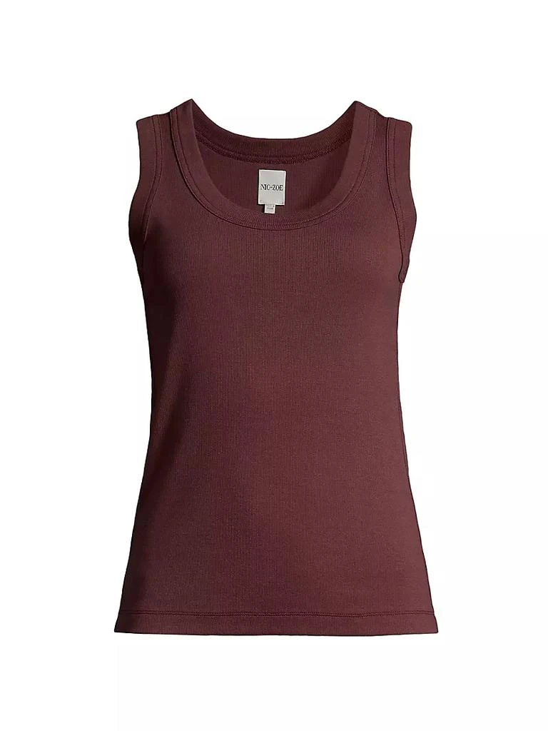商品NIC+ZOE|Perfect Knit Scoopneck Tank,价格¥357,第1张图片