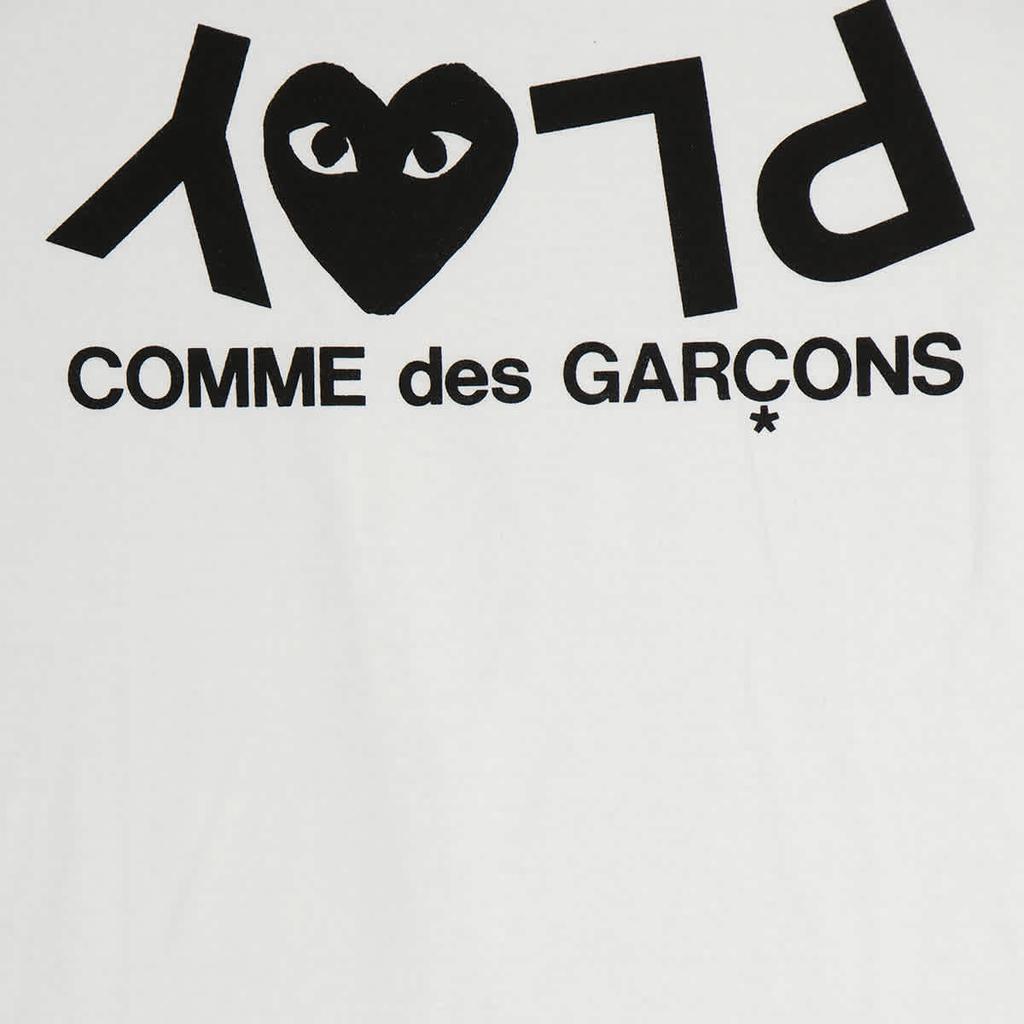 Comme Des Garcons Ladies Short-sleeve Play Logo T-shirt, Size X-Small商品第3张图片规格展示