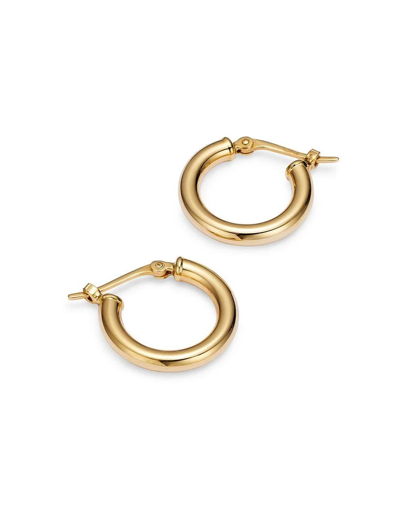 商品Bloomingdale's|Tube Hoop Earrings in 14K Yellow Gold - Exclusive,价格¥4093,第3张图片详细描述
