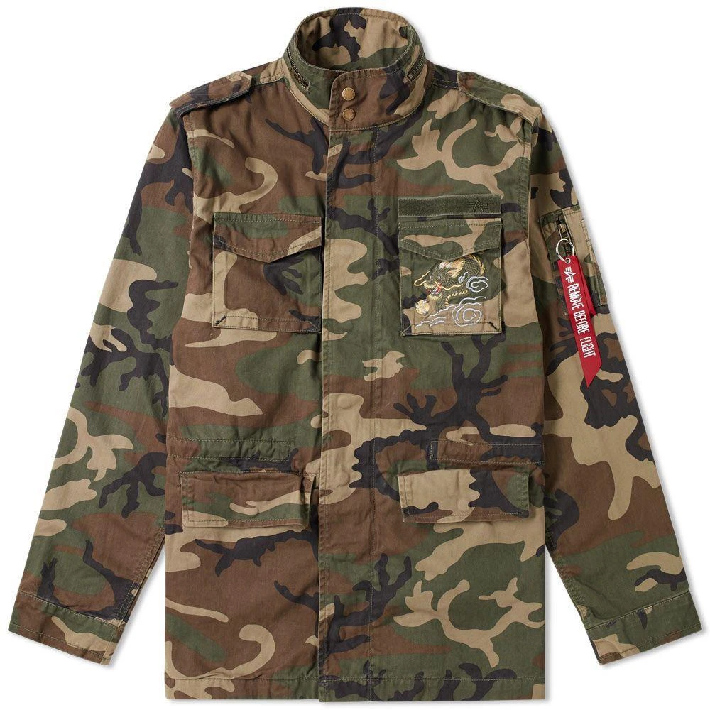 商品Alpha Industries|Huntington Dragon Jacket ALPHA INDUSTRIES,价格¥1536,第1张图片