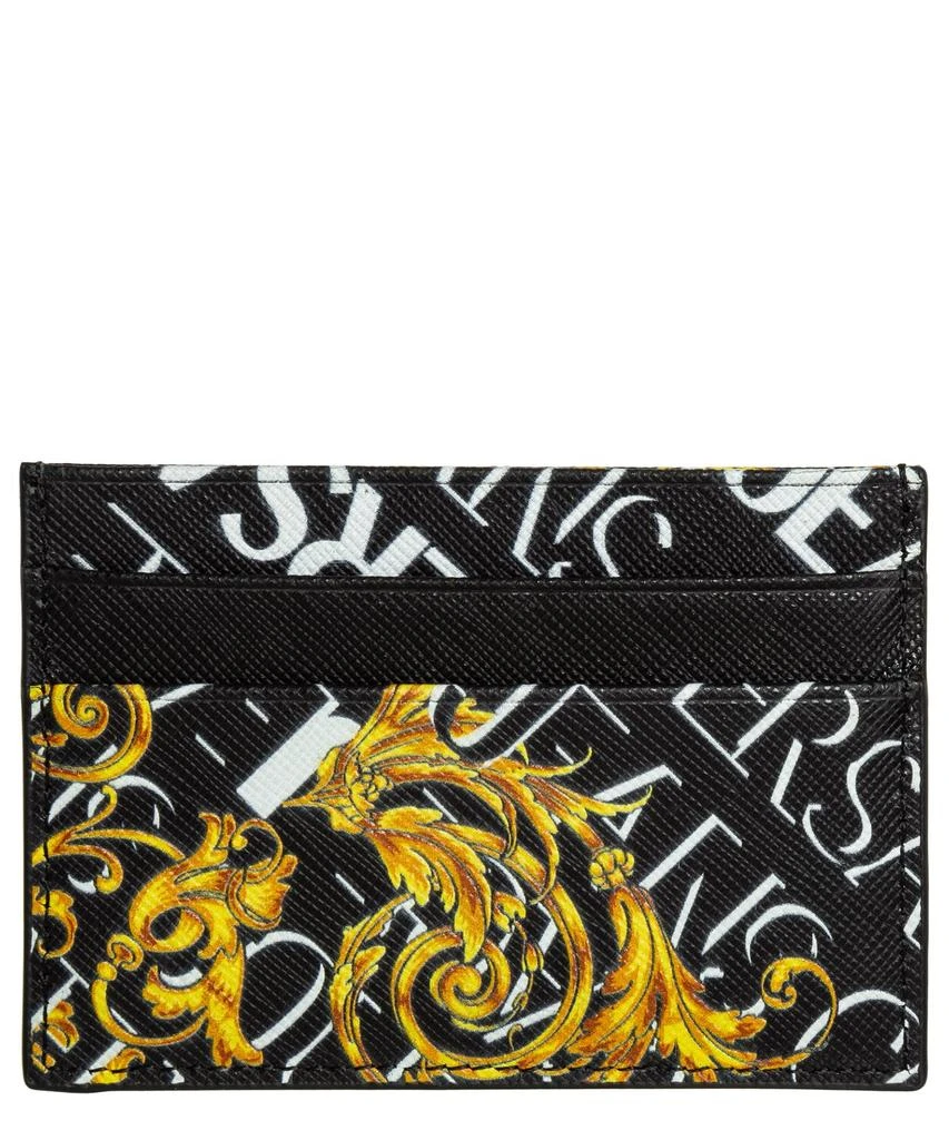 商品Versace|Versace Jeans Couture Logo Printed Cardholder,价格¥1278,第2张图片详细描述