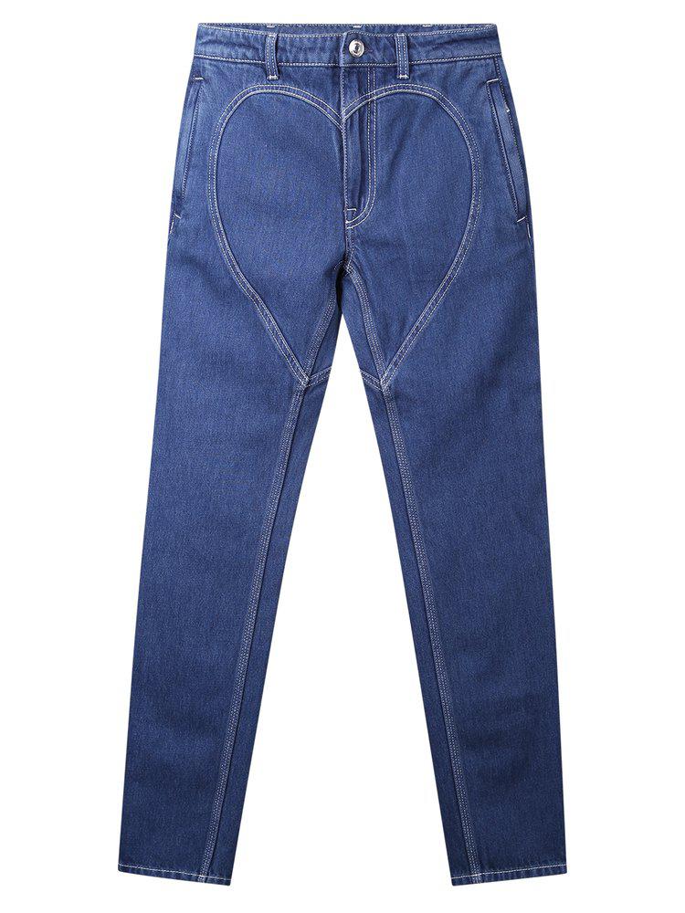 Burberry Heart Motif Skinny Fit Jeans商品第1张图片规格展示
