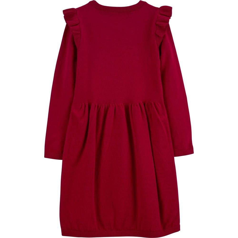 商品Carter's|Little Girls Sweater Dress,价格¥129,第4张图片详细描述