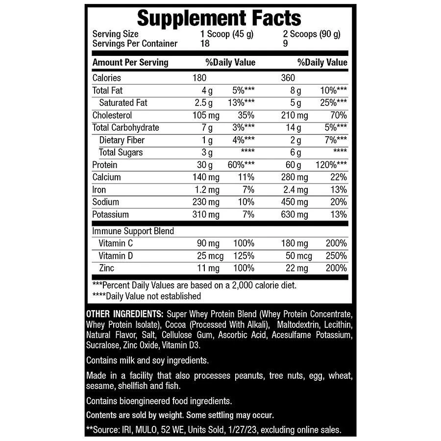 商品Body Fortress|Super Advanced Whey Protein,价格¥216,第3张图片详细描述