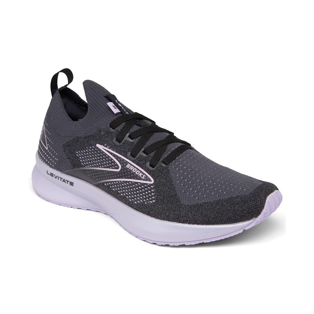 商品Brooks|Women's Levitate 5 Stealthfit Running Sneakers from Finish Line,价格¥751,第1张图片