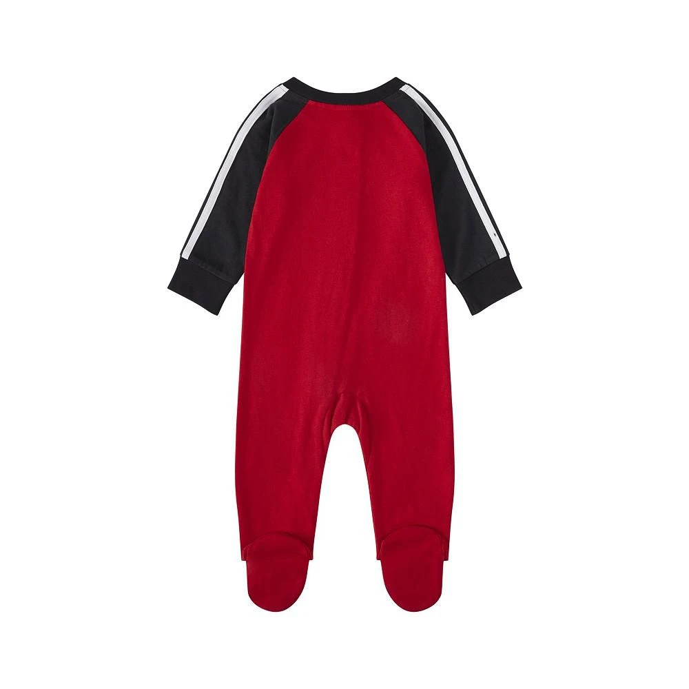 商品Adidas|Baby Boys Long Sleeve Zipper Raglan Footed Coverall,价格¥149,第2张图片详细描述