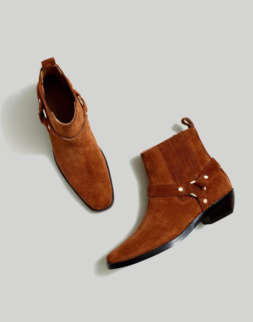 商品Madewell|The Santiago Western Ankle Boot,价格¥400,第1张图片