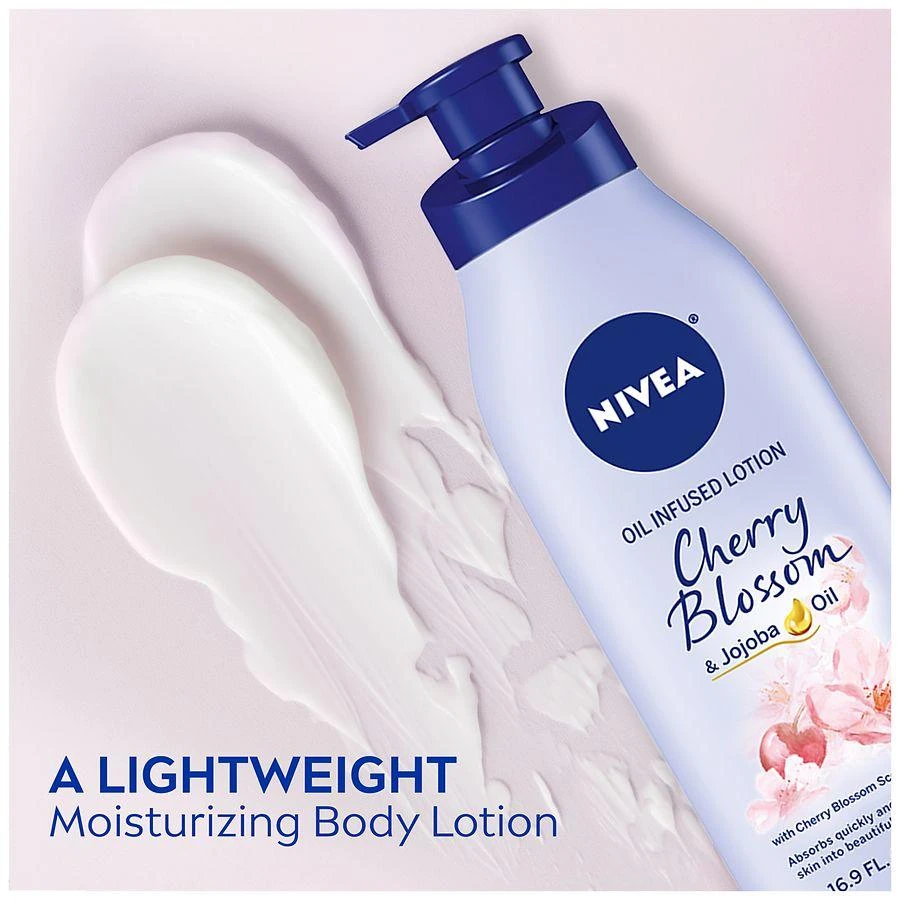 商品Nivea|Oil Infused Body Lotion Cherry Blossom,价格¥82,第3张图片详细描述