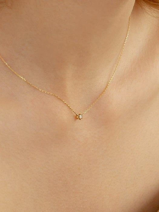 商品LUNNE|14k Diamond 1 ct Necklace,价格¥1760,第3张图片详细描述