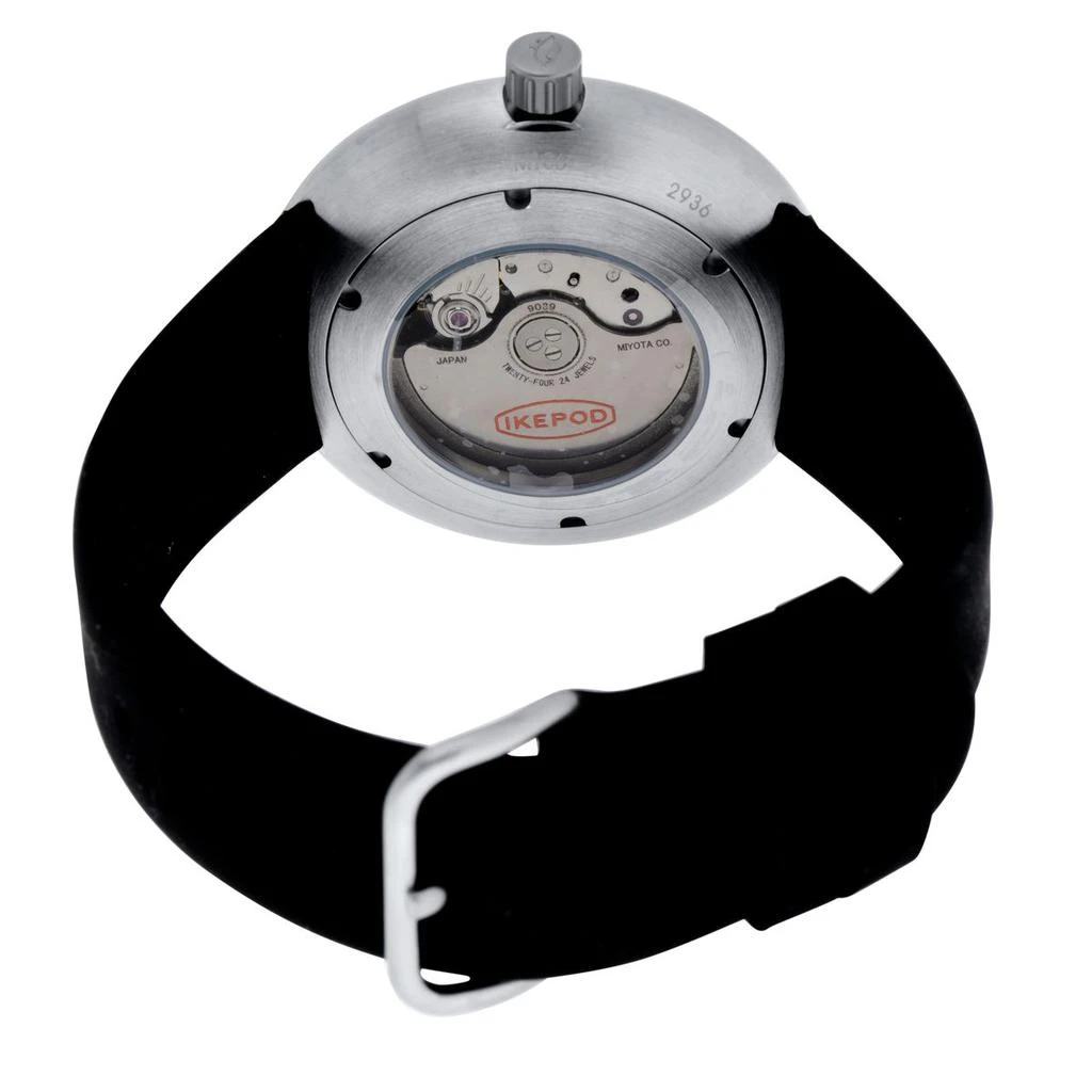 商品Ikepod|Ikepod Megapod M106 Matti Stainless Steel Automatic Men's Watch M106-SI-LB,价格¥3579,第3张图片详细描述