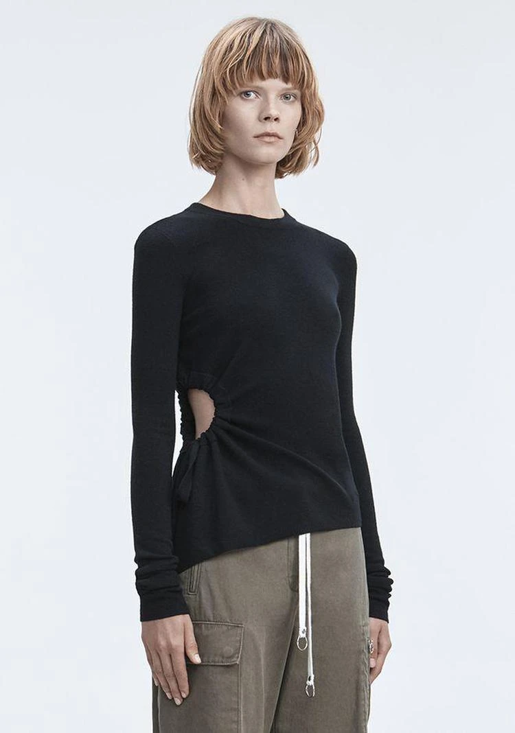 商品Alexander Wang|RUCHED CUTOUT SWEATER,价格¥1054,第3张图片详细描述