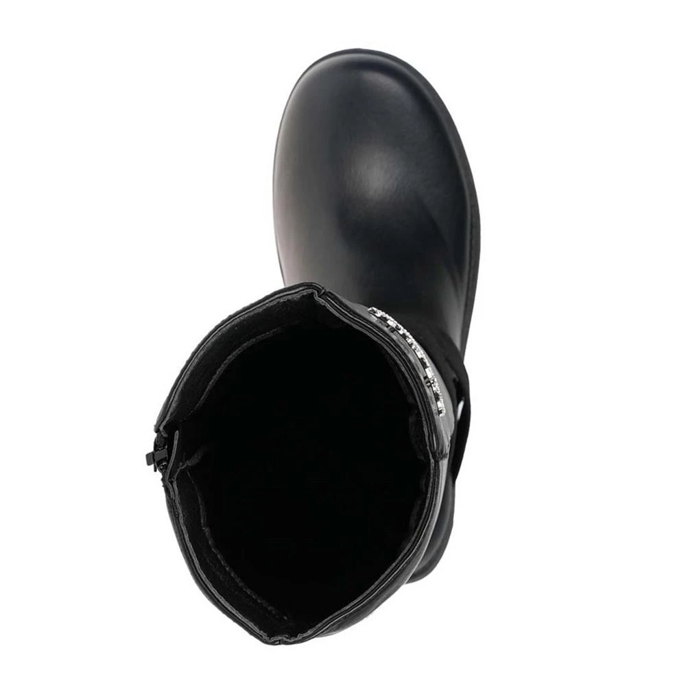 商品Bebe|Big Girls Tall Fashion Boots with Shimmer Micro Straps, Plate and Buckle,价格¥359,第4张图片详细描述