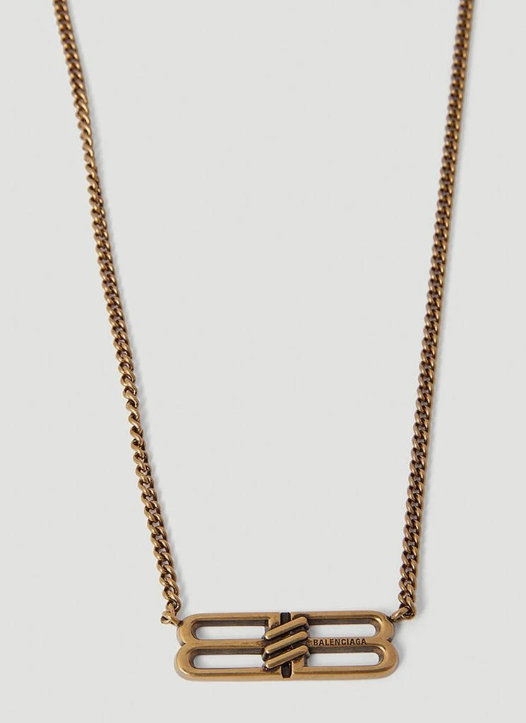 商品Balenciaga|Balenciaga License BB Logo Necklace,价格¥2660,第2张图片详细描述