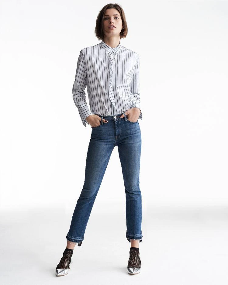 Transcend Verdugo Skinny Crop Jeans with Slanted Hem – 100% Exclusive 商品