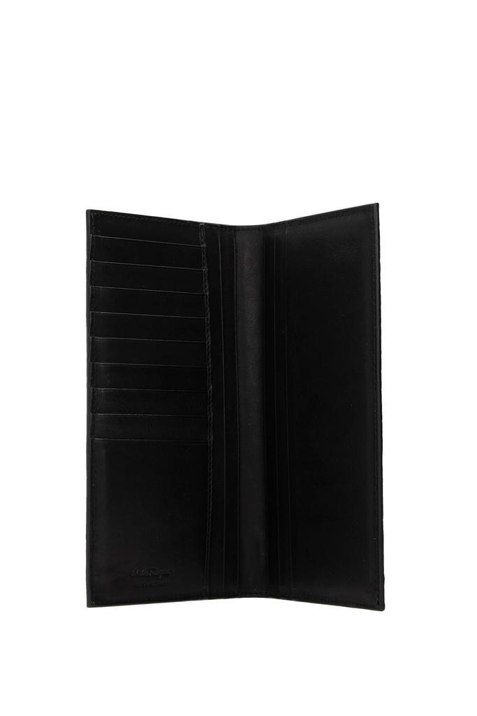 商品Salvatore Ferragamo|Wallets Leather Gray,价格¥1124,第4张图片详细描述