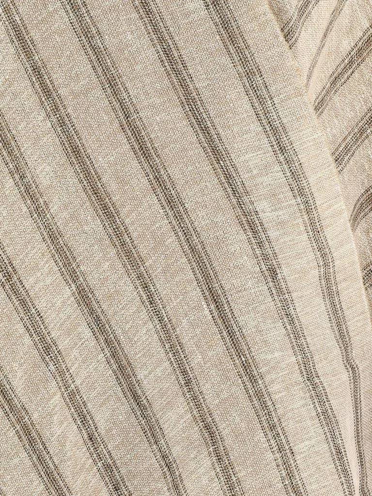 商品Brunello Cucinelli|Striped lamé cape,价格¥6759,第3张图片详细描述