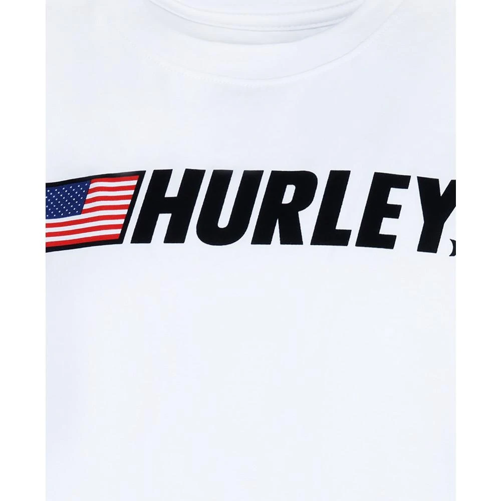 商品Hurley|Big Boys Flag Short Sleeves T-shirt,价格¥116,第3张图片详细描述