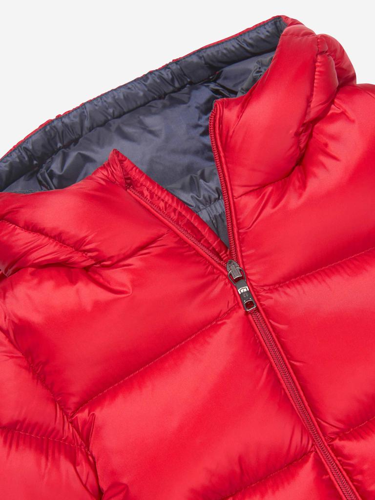 Moncler Red Baby Boys Down Padded New Macaire Jacket商品第1张图片规格展示