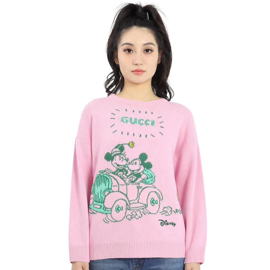 商品Gucci|X Disney Mickey And Minnie Jacquard Jumper,价格¥4856,第1张图片