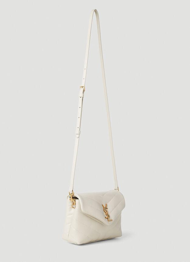 商品Yves Saint Laurent|Loulou Toy Shoulder Bag in Cream,价格¥14256,第4张图片详细描述
