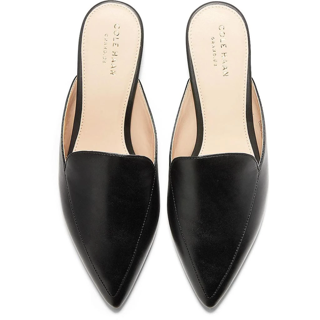 商品Cole Haan|Cole Haan Womens Piper Leather Pointed Toe Mules,价格¥615,第2张图片详细描述