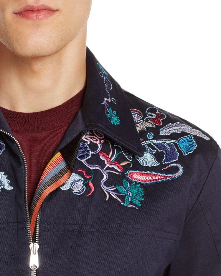 商品Paul Smith|Paul Smith Embroidered Field Jacket,价格¥3605,第3张图片详细描述