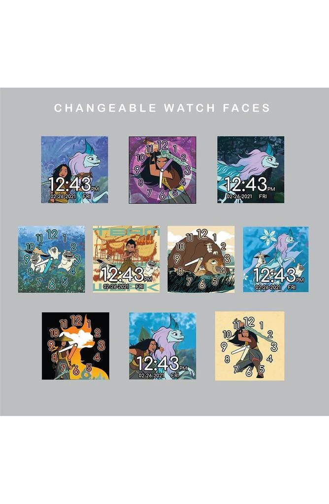 商品Accutime|Kids Disney Raya Interactive Smartwatch,价格¥263,第3张图片详细描述