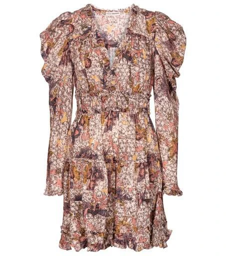 商品Ulla Johnson|Julie floral cotton-blend minidress,价格¥4018,第1张图片