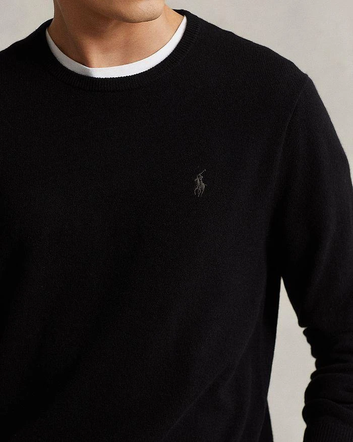 商品Ralph Lauren|Wool Regular Fit Crewneck Sweater,价格¥560,第4张图片详细描述