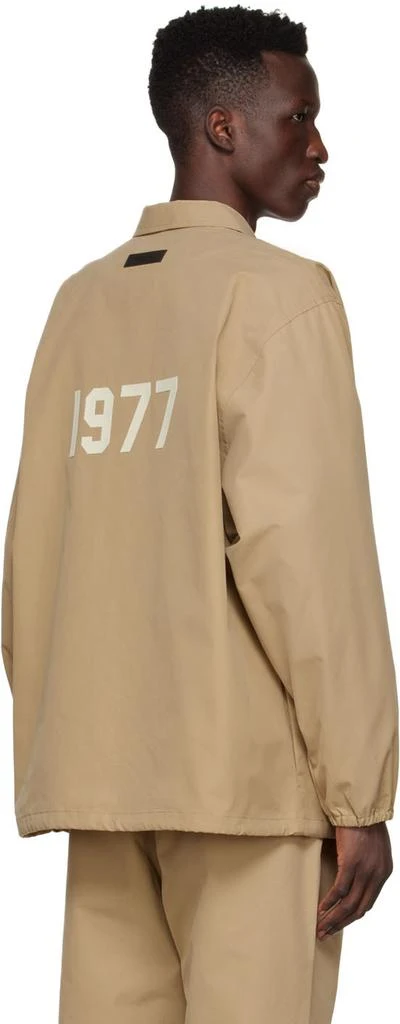 商品Essentials|Tan Cotton Jacket,价格¥767,第3张图片详细描述